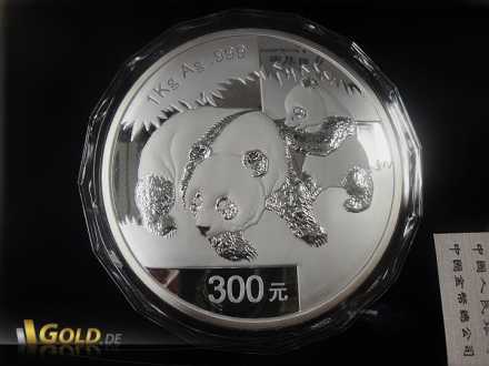1 Kilo Silber: Der 1 kg China Panda