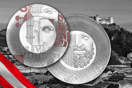 100 Jahre Salzburger Festspiele 2020 – neue 20-Euro-Silbermünze