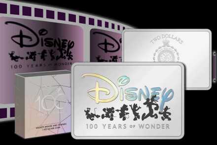 Disney: 100 Years of Wonder - Mickey Mouse & Friends 1 oz Silber!