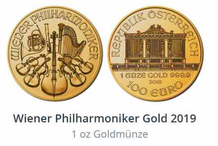 2019 Wiener Philharmoniker Gold