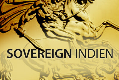 Gold Sovereign aus Indien - seit Langem wieder nachgeprägt
