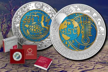 25 Euro-Silber-Niob-Münze 2023 aus Österreich - Die Einundzwanzigste jetzt neu!
