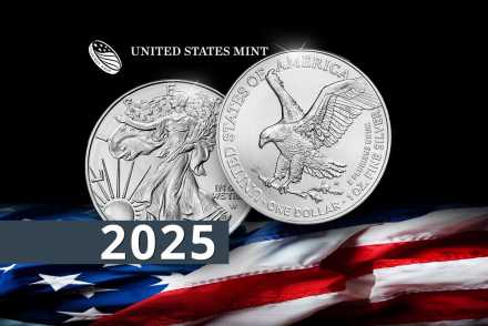 American Eagle Silber: Hier den neuen Jahrgang 2025 vergleichen!