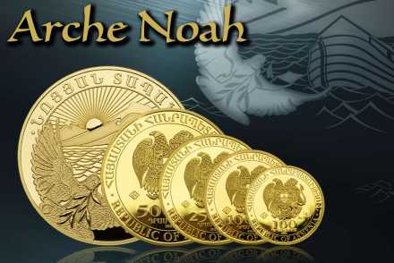 Arche Noah Gold 2024: Brandneuer Jahrgang der Goldmünze aus Armenien!
