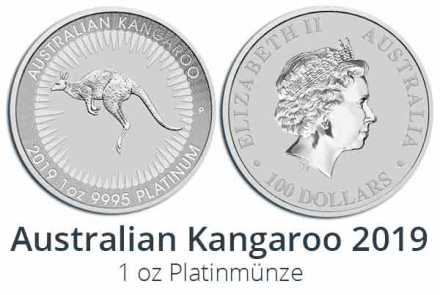 Australian Kangaroo Platin 2019