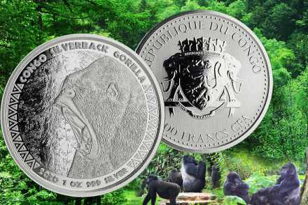 Congo Silverback Gorilla 2020 1 oz: Jetzt hier vergleichen!