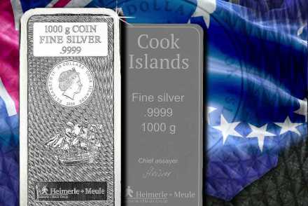 Cook Islands Münzbarren 1 kg Silber 2020: Jetzt im Preisvergleich!