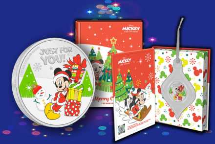 Disney Micky Maus Season’s Greetings 2021 Coloriert