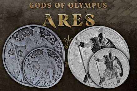 Gods of Olympus Silber – Ares 2023: Hier göttliche Münze anschauen!