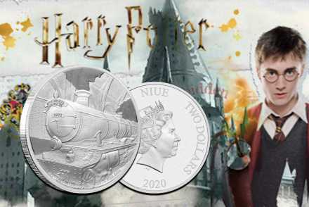 Harry Potter - Hogwarts Express Sílber 1 oz Proof