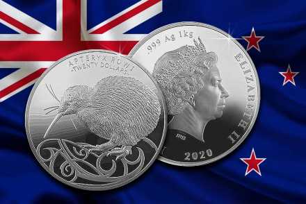 Kiwi 2020 Silber 1 kg - Hier vergleichen!