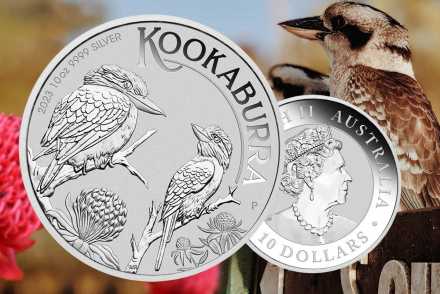 Kookaburra Silber 2023 – Jetzt als große 10-oz-Münze erhältlich!