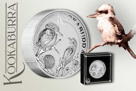 Kookaburra Silber 2023 – Jetzt 5 oz Münze als Incuse-Prägung erhältlich