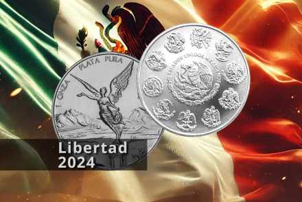 Libertad Silber 2024 aus Mexiko: Hier neue Kilomünze in Prooflike kaufen!