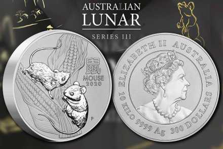 Lunar III Maus 2020 10 kg Silber: Größte Ausgabe jetzt hier!