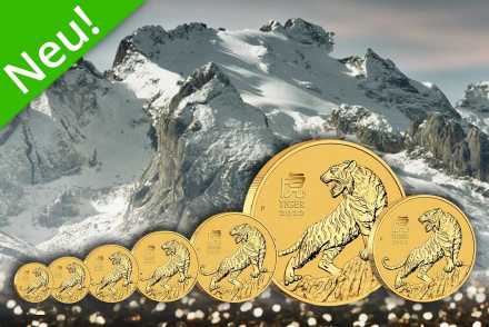 Gold Lunar III Tiger 2022 – Neues Motiv