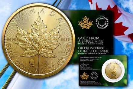 Maple Leaf Gold 2022 – aus der Meliadine-Mine: Jetzt neu! 