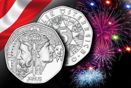 Münze Österreich 5 Euro Neujahrsmünze 2021 - Janus der: Jetzt vergleichen!