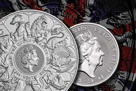 The Queen’s Beasts - Completer Coin jetzt in 10 oz erhältlich!