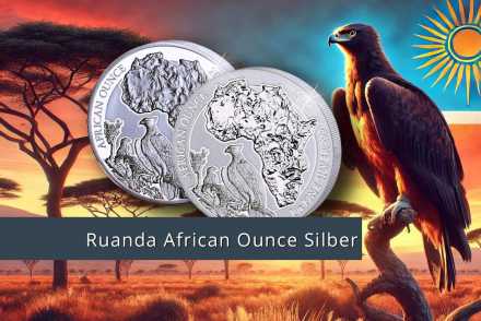 Ruanda Silber – African Ounce 2025: Neue Ausgabe mit Kampfadler jetzt kaufen!