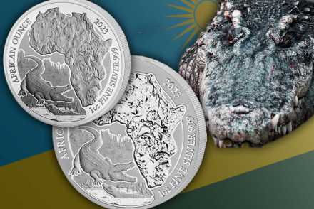 Ruanda Silber Nilkrokodil 2023: Jetzt zuschnappen!