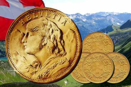 Schweizerin im Höhenflug: Vreneli Goldmünze stark gefragt
