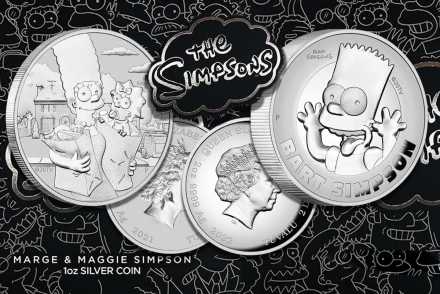 The Simpsons: Neue Münzen in Proof High Relief!