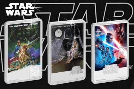 Star Wars - 1 oz Silber-Münzbarren coloriert jetzt erhältlich