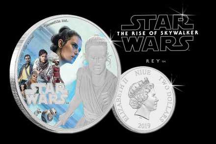 Neu Star Wars: Der Aufstieg Skywalkers – Rey 2019 Silber