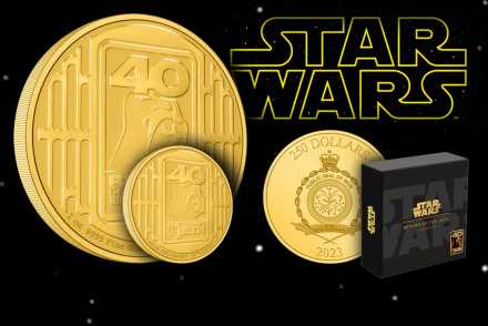 Star Wars Return of the Jedi 40th Anniversary in Gold - Jetzt sammeln!