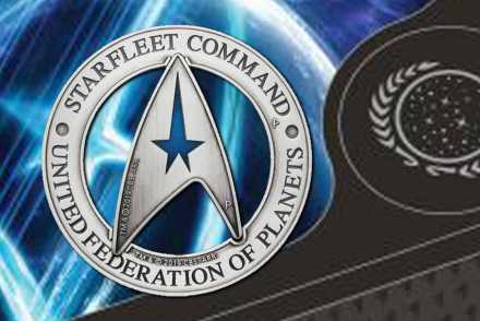 Starfleet Command Emblem 2019 3 oz Silber - Neu hier!