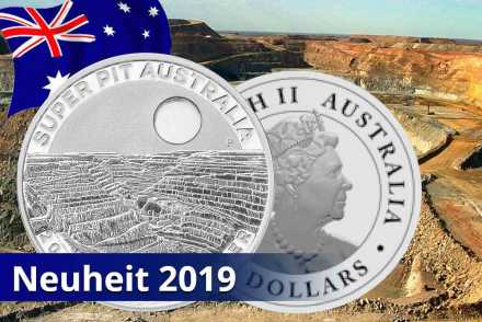 Neuheit der Perth Mint: Super Pit Silber