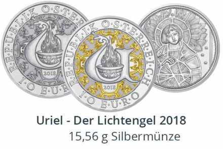 Uriel – Der Lichtengel 10 Euro Sammlermünze