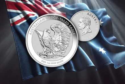 Wedge-tailed Eagle Silber 2025: Jetzt neu in BU!