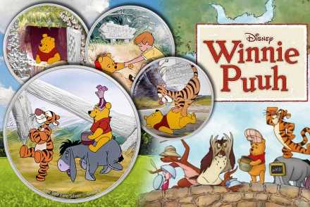 Winnie the Pooh and Friends in Silber - Jetzt neu hier!