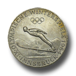 50 Schilling Olympia 1964 Innsbruck