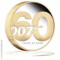 James Bond 007 - 60 Years of Bond PP, Gilded
