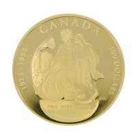 100 Dollar Canada Nobel Preis Insulin polierte Platte, PP 