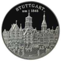 Münzmanufaktur - Stuttgart um 1845 