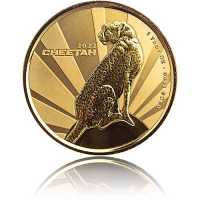 münze Kamerun Cheetah Gepard Proof-Like-Finish PP
