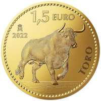 Spanien The Bull Der Stier Spanien 1 50 EURO Der Stier The Bull 1 Oz 