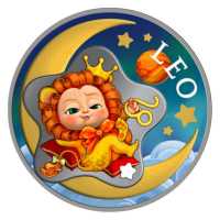 Ghana Baby Sternzeichen 6. Löwe/Leo Ghana Baby Sternzeichen Serie 6 PP, Coloriert