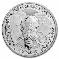 Sierra Leone Big Five Elefant 19 % 1 Dollar 2 19 % MwSt.