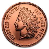 Indian Head Cent 19% verschiedene USA 1 Oz Kupfer 