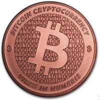 Bitcoin 19% verschiedene USA 1 Oz Kupfer 
